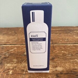 NIB Klairs Unscented Toner - 6.08 floz.